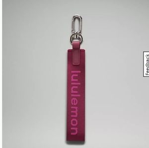 Lululemon Never Lost Keychain